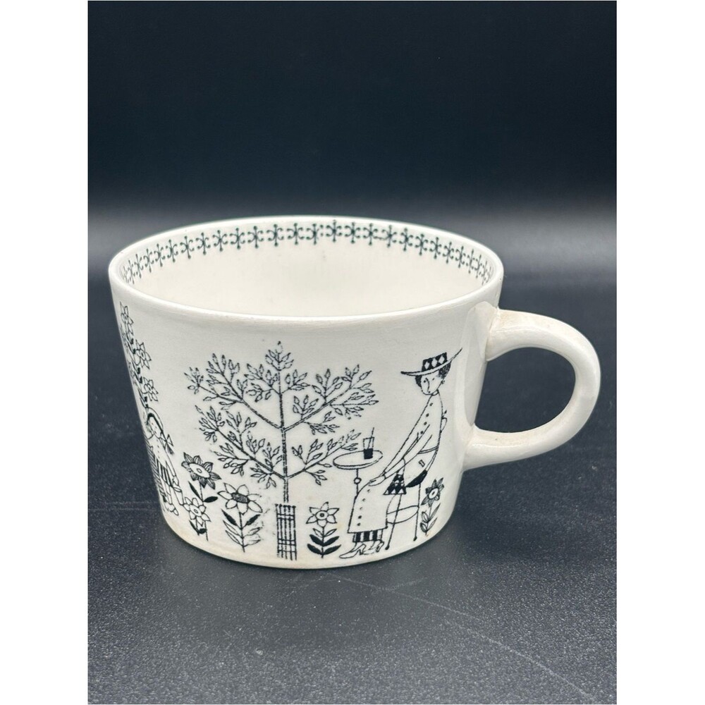 Vintage ARABIA Finland EMILIA Cup And Raija Uosikkinen Tea Coffee Cocoa